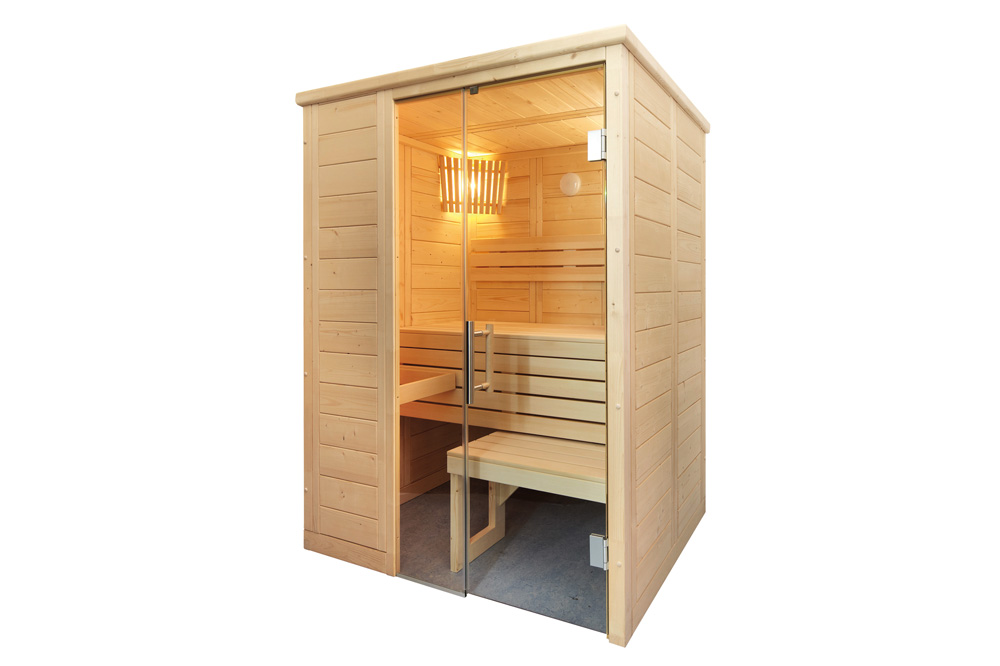 Vista tecnica sauna tradizionale MsPiscine